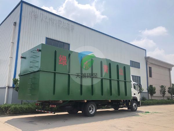 美麗鄉(xiāng)村，綠水青山，發(fā)往重慶污水處理設(shè)備。